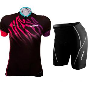 Kit Bermuda + Camisa Feminina Woom Essence Savanna