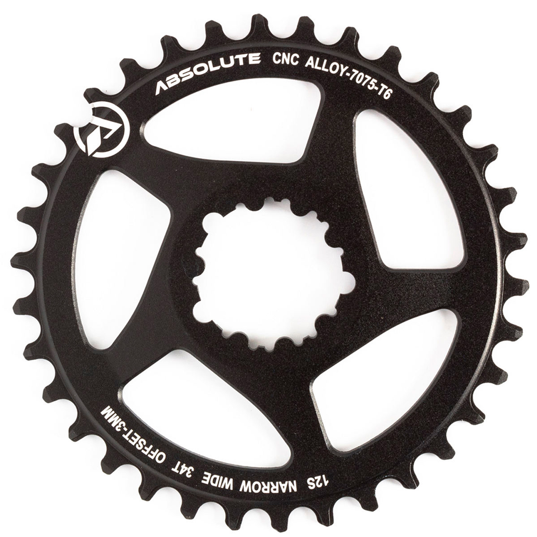 Coroa Absolute Prime D 34D Sram 3mm
