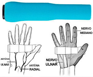 manoplas de bike esi grips anatômicas