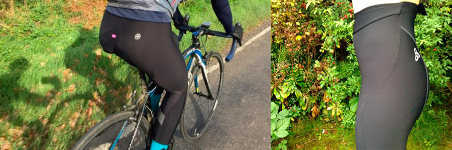 calças de ciclismo femininas