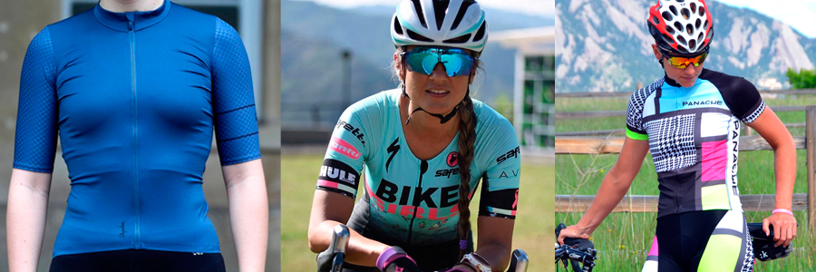 camisas femininas de ciclismo