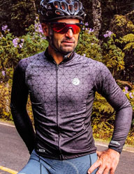 camisa manga longa ciclismo