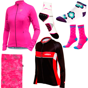 roupas femininas de ciclismo